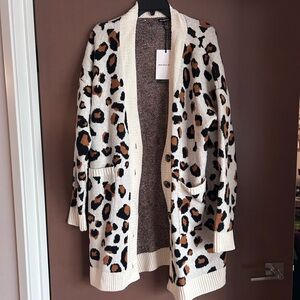 Target Who What Wear Cheetah Print Cardigan